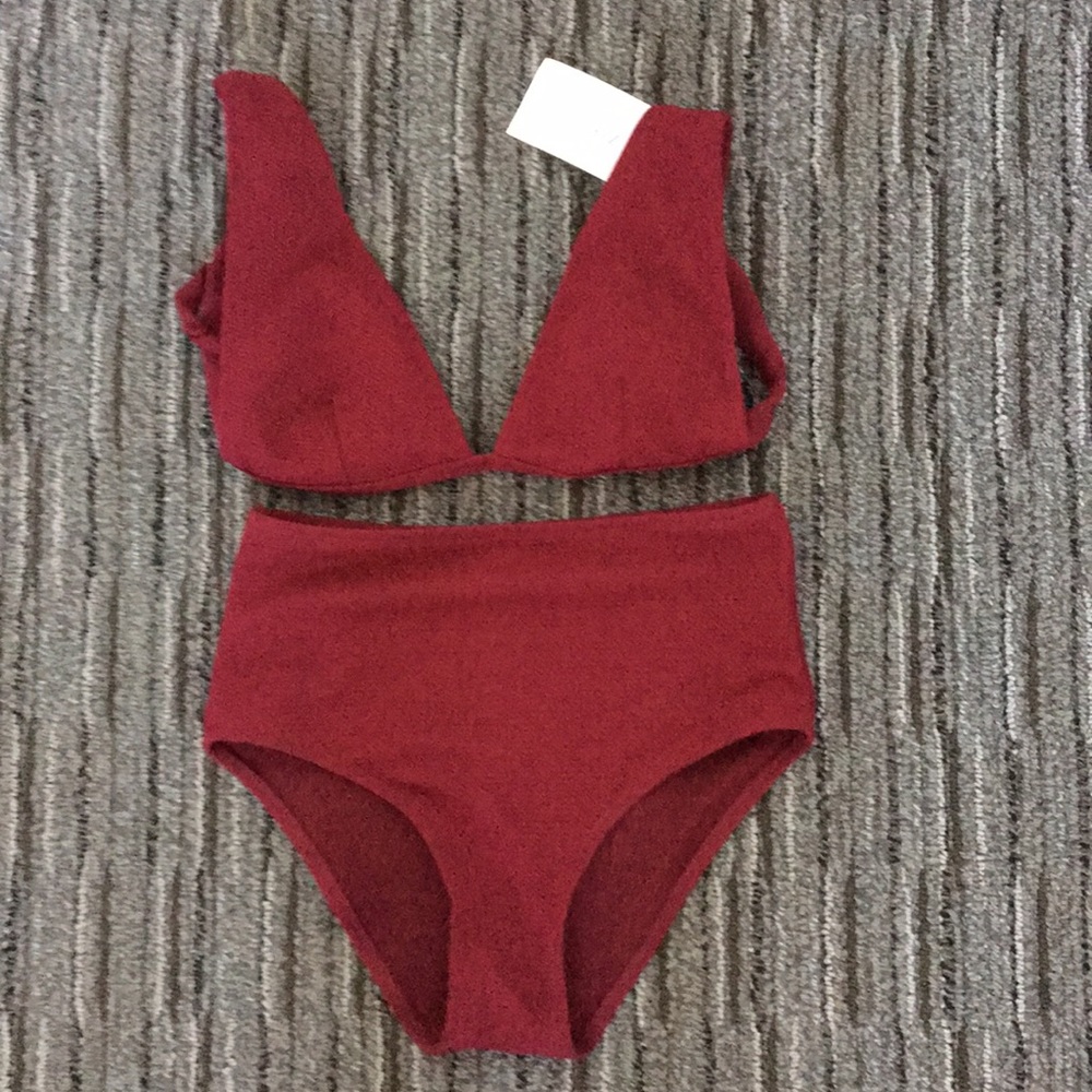 High waisted bikini